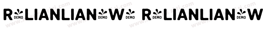 R-LianLian-W4 R-LianLian-W4字体转换
